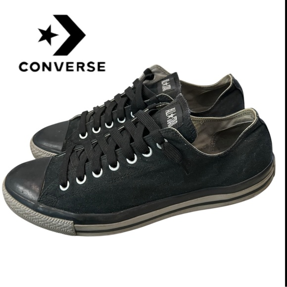Converse Men's Chuck Taylor All Star Low Black Drizzle Sneakers 12 - Picture 1 of 6